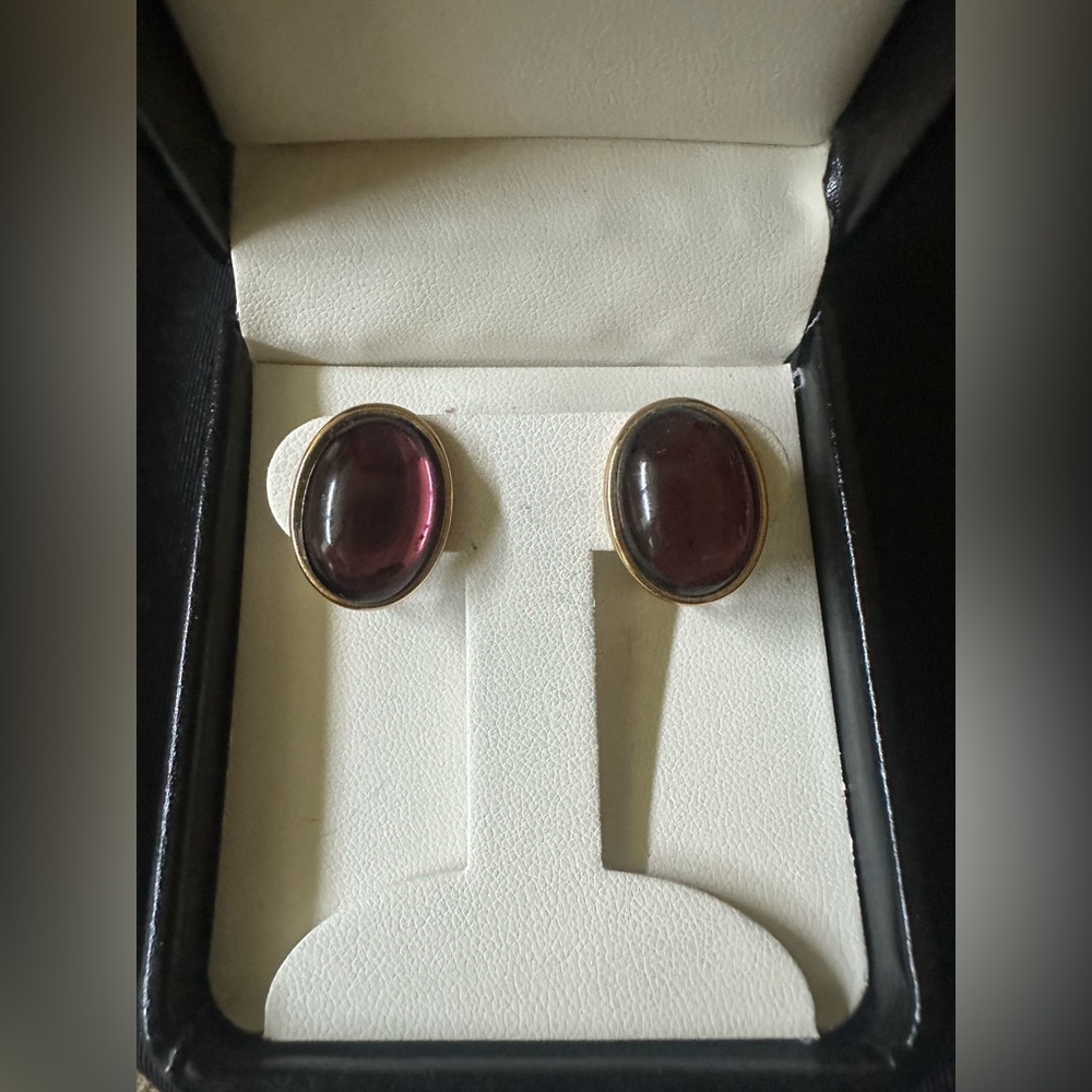 Vintage Amethyst Earrings